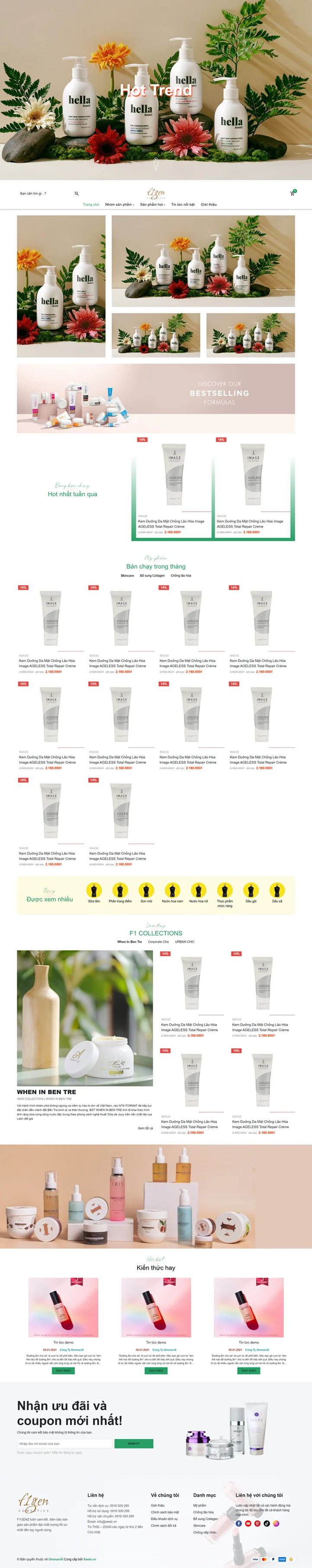 Mỹ phẩm F1Genz Beauty